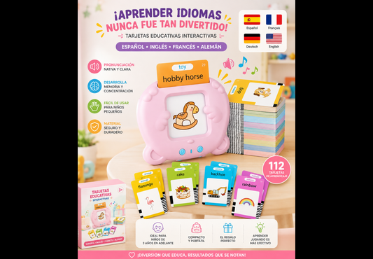 Tarjetas Flash Parlantes Multilingües